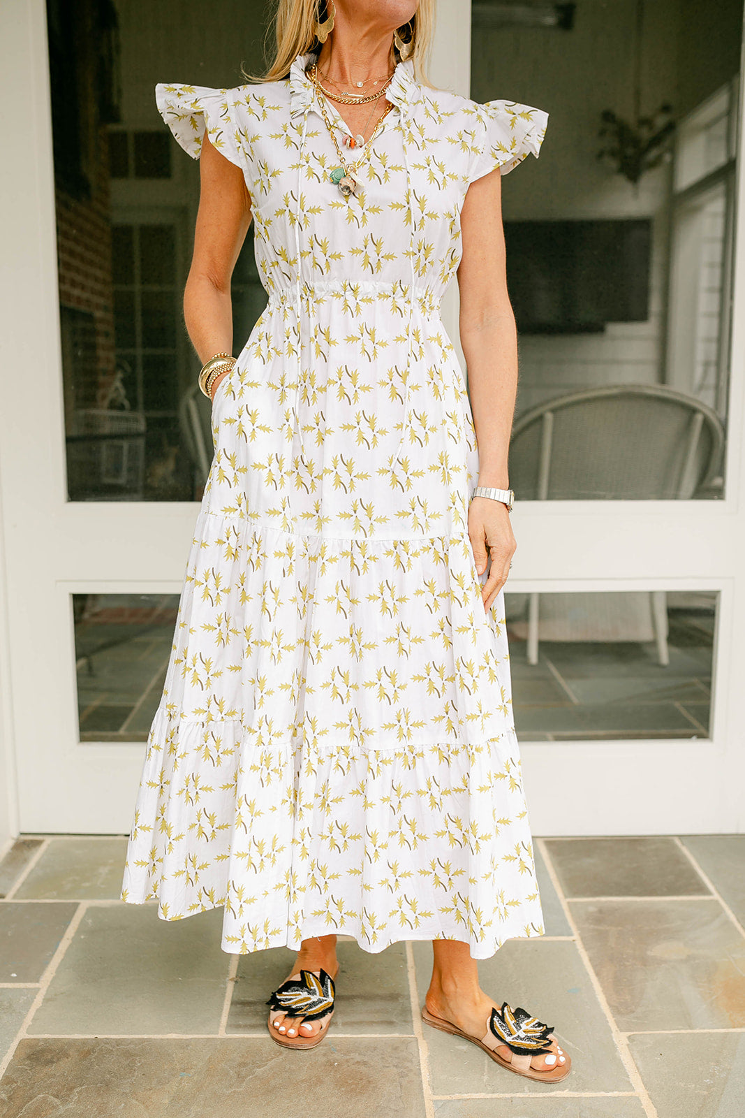 Tillie Dress is Citron Vine – Shop Hampton House