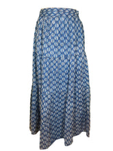 Load image into Gallery viewer, Charlotte Skirt-Blue Leaves
