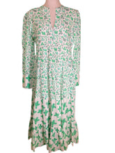 Load image into Gallery viewer, Ellis Dress-Green Forest Floral
