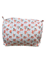 Load image into Gallery viewer, Toiletry Bags Peach Floral

