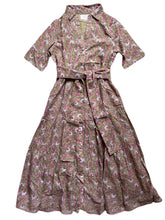 Load image into Gallery viewer, shop-hampton-house-fall-thornton-dress-vintage-green-floral
